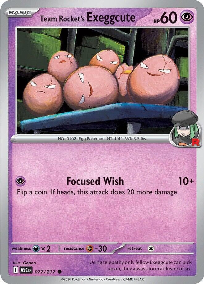 Image for Team Rocket's  exeggcute - Pokemon