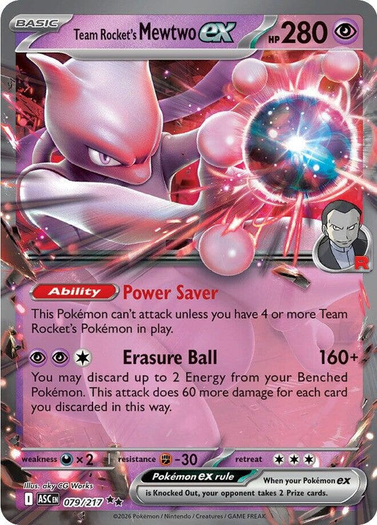 Image for Team Rocket's Mewtwo ex - Pokemon