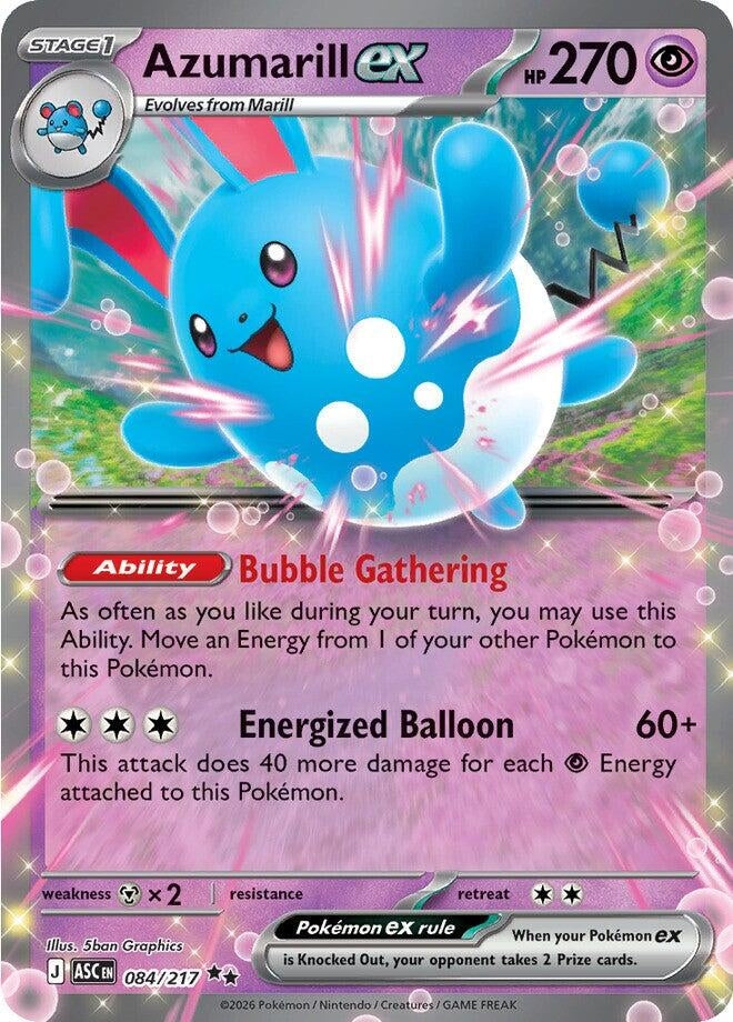Image for Azumarill ex - Pokemon