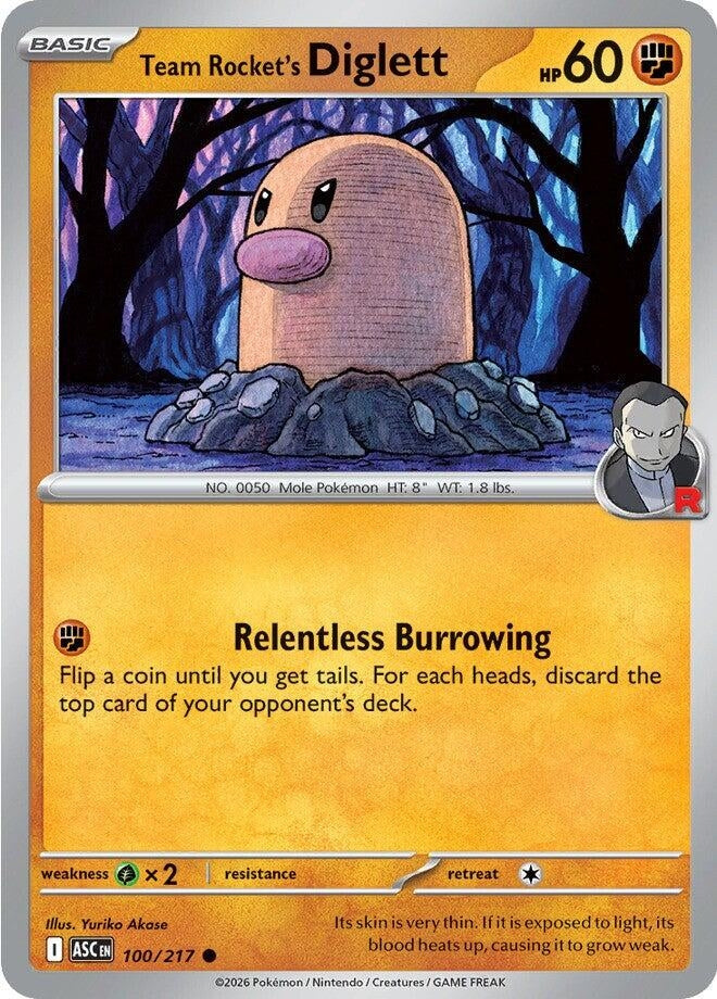 Image for Team Rocket's Diglett - Pokemon