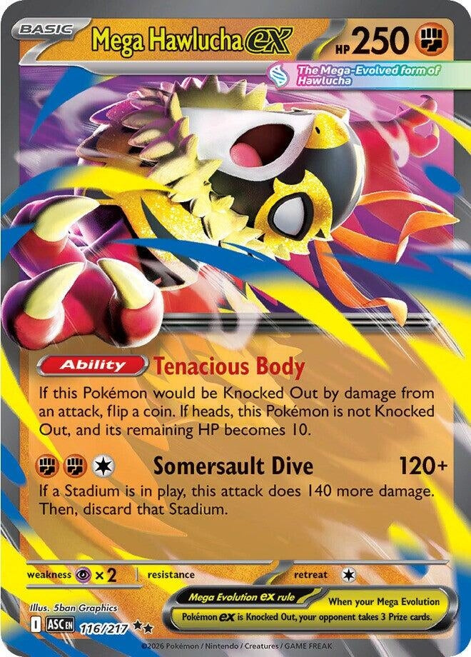 Image for Mega Hawlucha ex - Pokemon