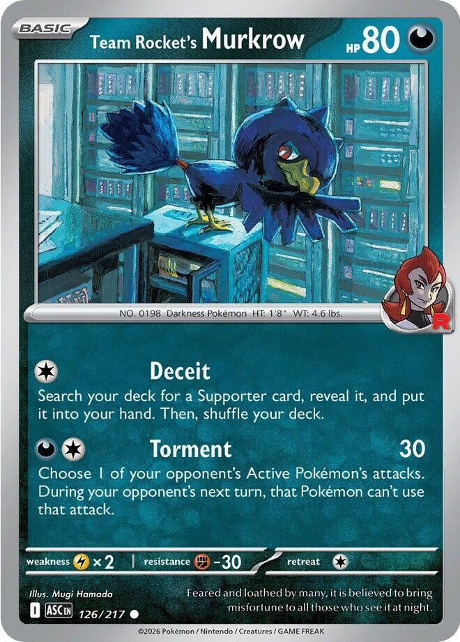 Image for Team Rocket's Murkrow - Pokemon