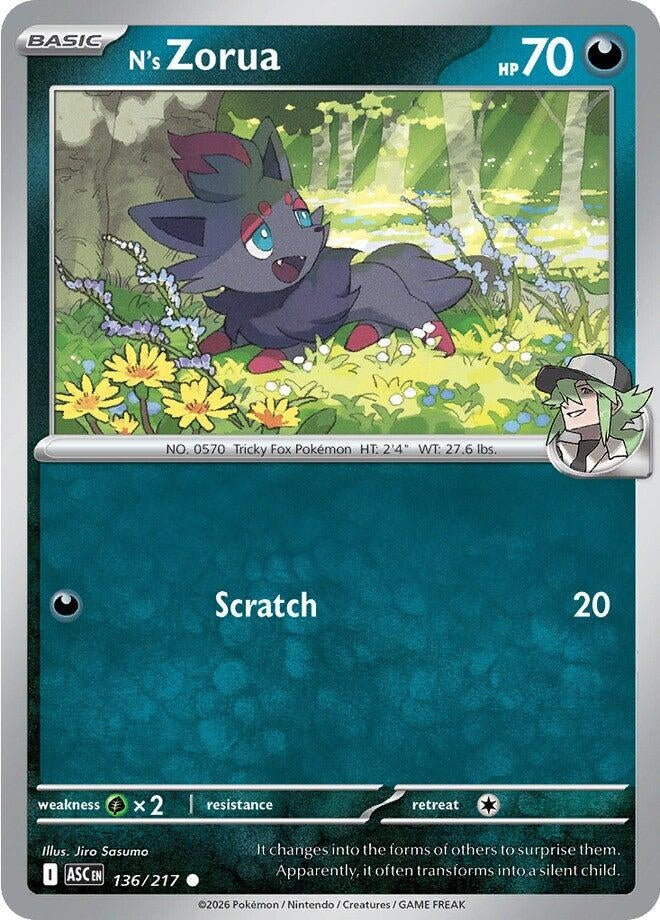 Image for N's Zorua - Pokemon