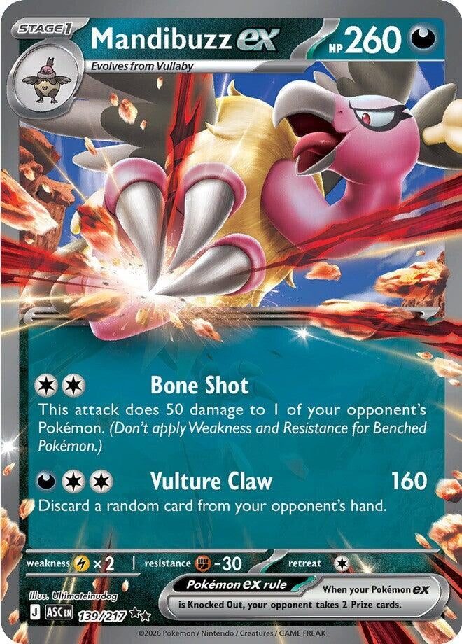 Image for Mandibuzz ex - Pokemon