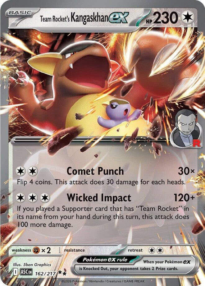 Image for Team Rocket's Kangaskhan ex - Pokemon