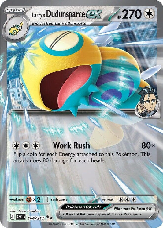 Image for Larry's Dudunsparce ex - Pokemon
