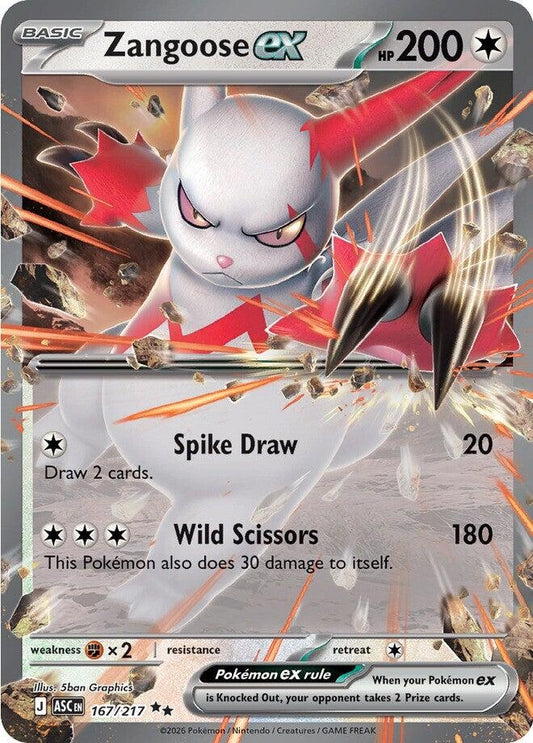 Image for Zangoose ex - Pokemon