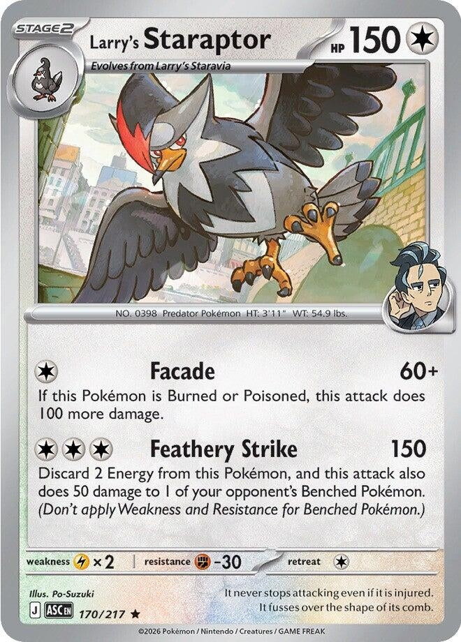 Image for Larry's Staraptor - Pokemon