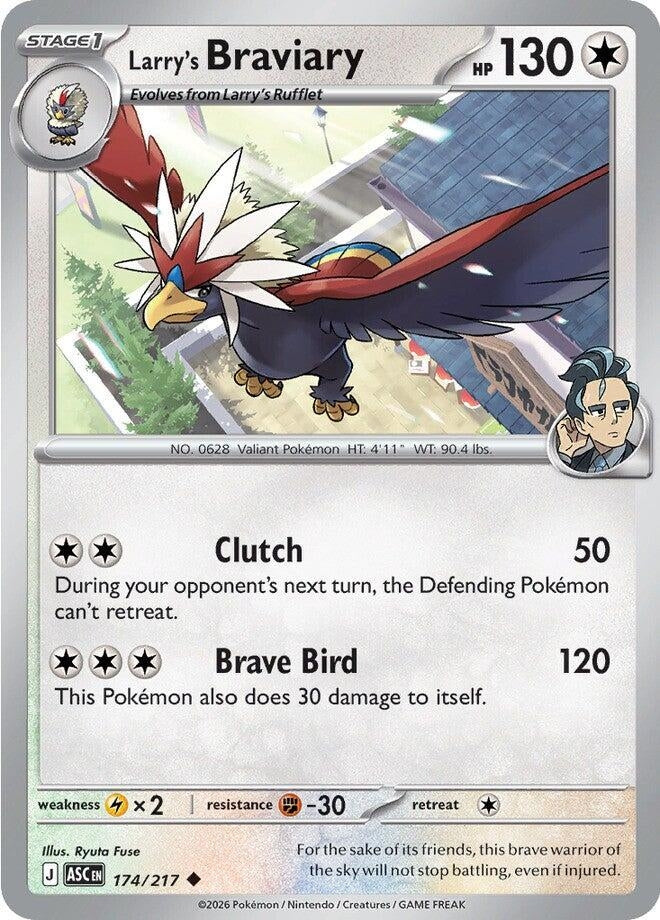 Image for Larry's Braviary - Pokemon