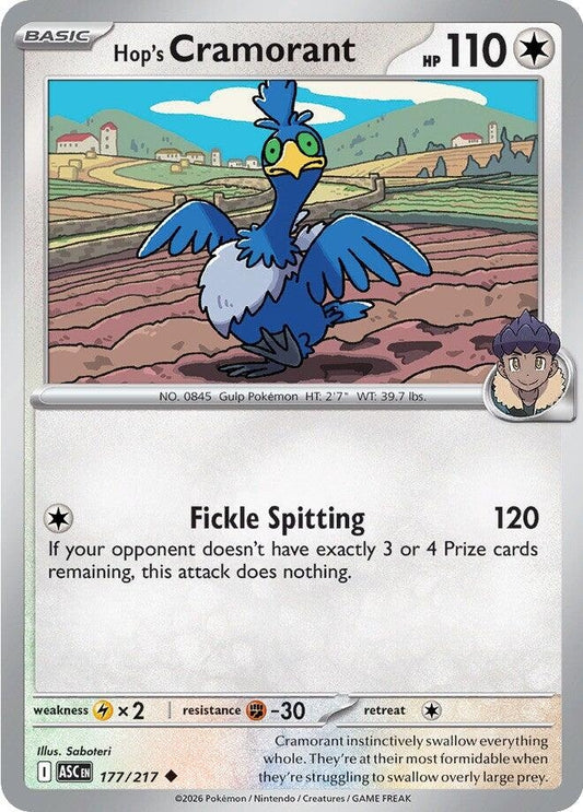 Image for Hop's Cramorant - Pokemon