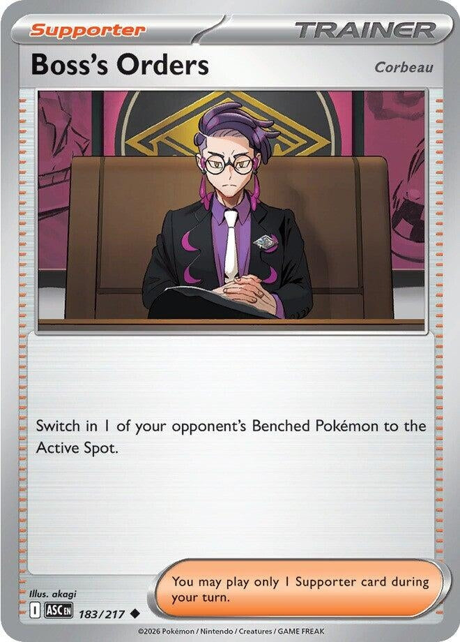 Image for Boss's Orders [Corbeau] - Pokemon