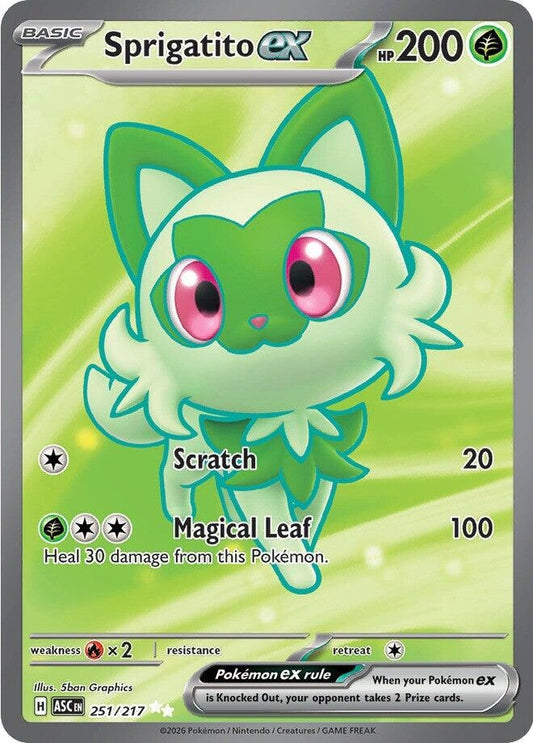 Image for Sprigatito ex - Pokemon