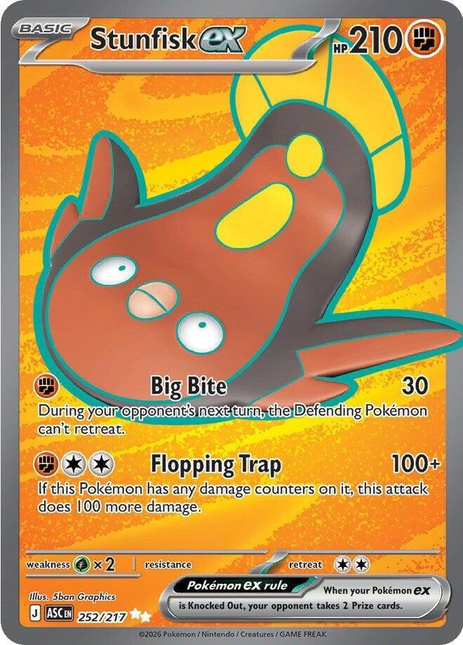 Image for Stunfisk ex - Pokemon
