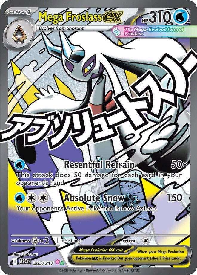Image for Mega Froslass ex - Pokemon