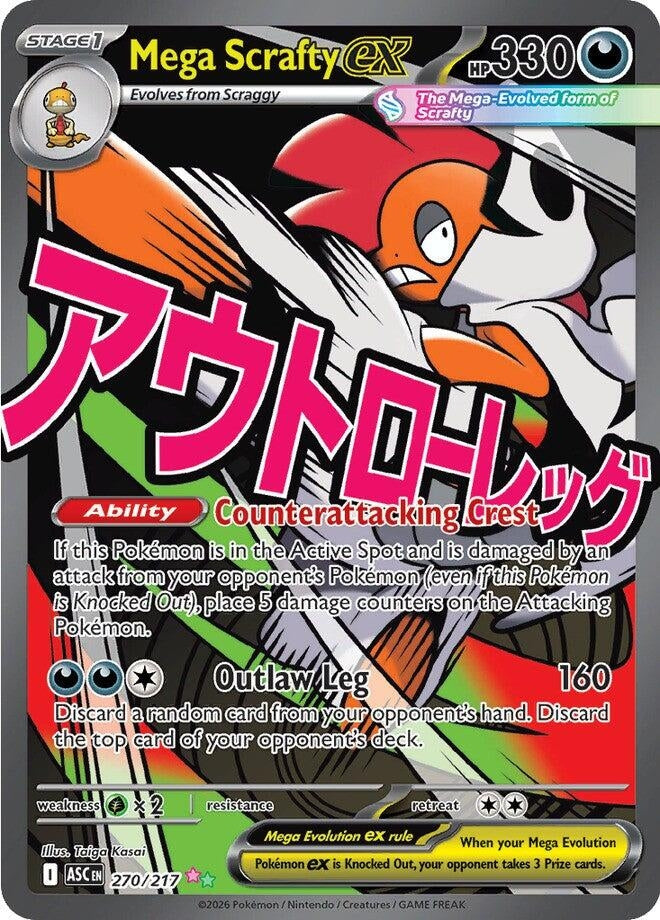Image for Mega Scrafty ex - Pokemon