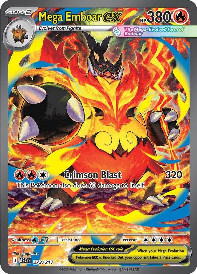 Image for Mega Emboar ex - Pokemon