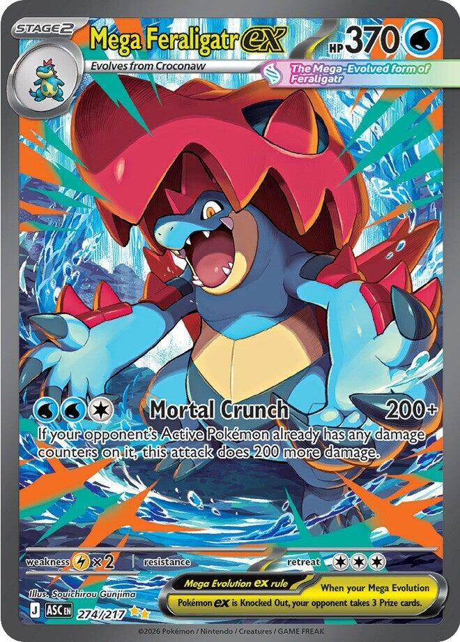 Image for Mega Feraligatr ex - Pokemon