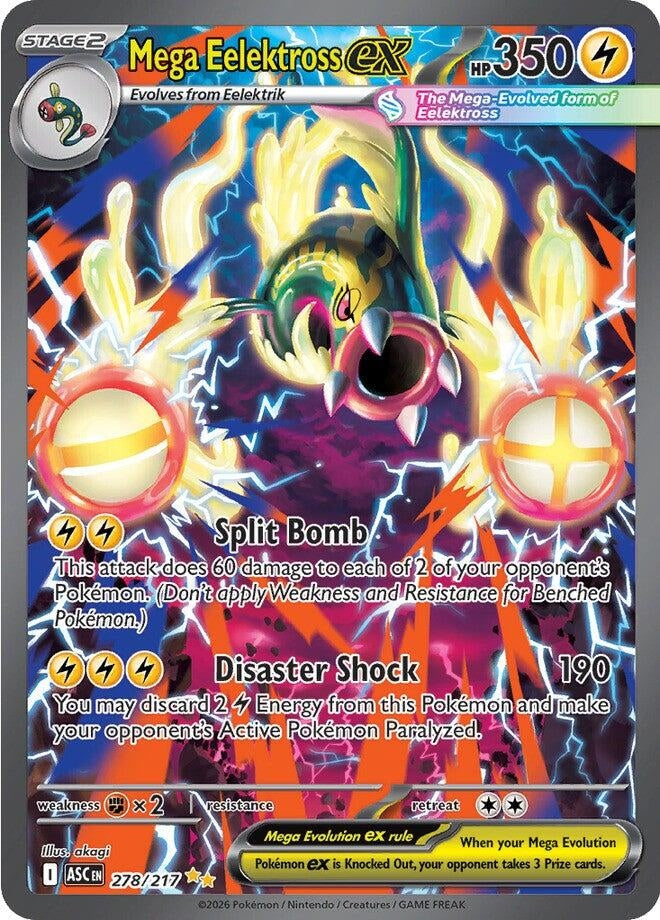 Image for Mega Eelektross ex - Pokemon