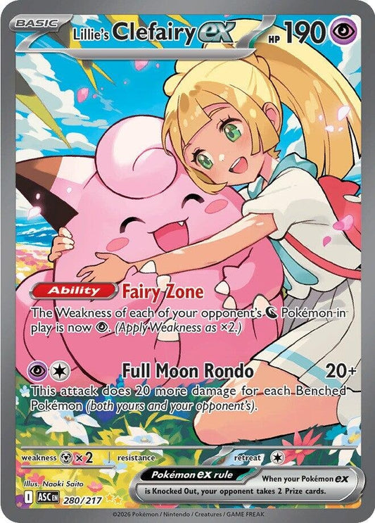 Image for Lillie's Clefairy ex - Pokemon