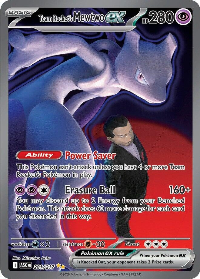 Image for Team Rocket's Mewtwo ex - Pokemon