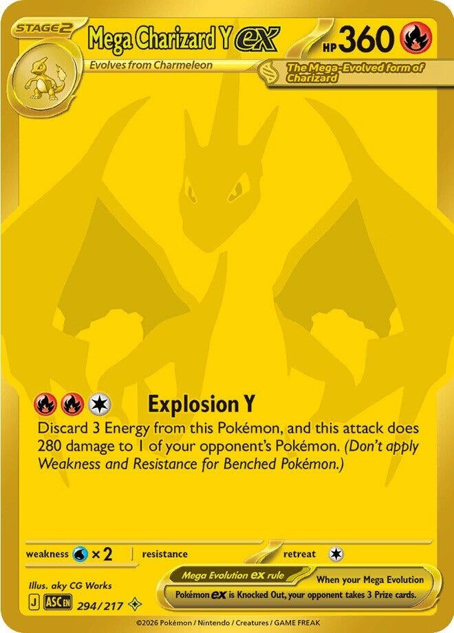 Image for Mega Charizard Y ex - Pokemon