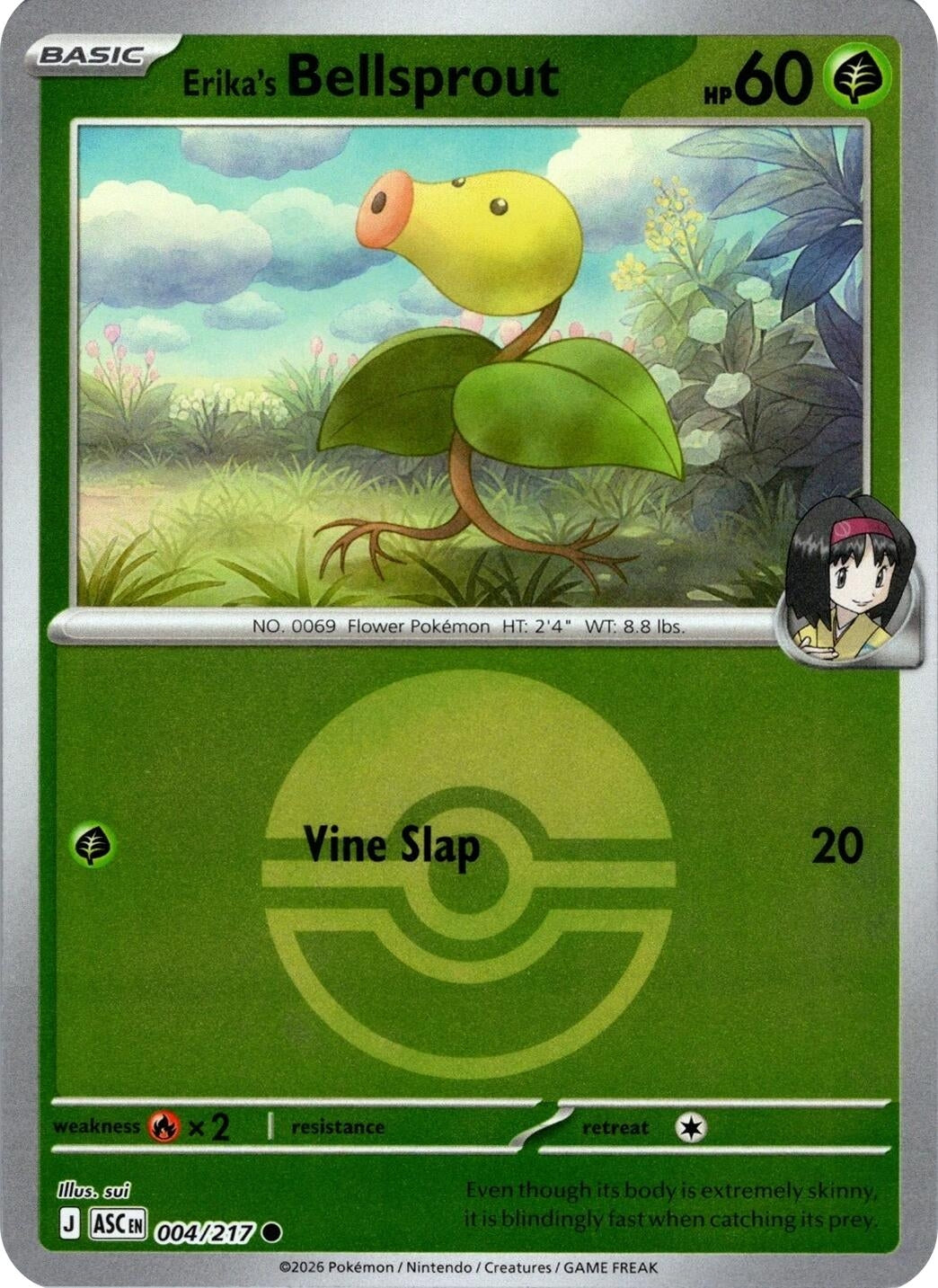 Image for Erika's Bellsprout (Poke Ball) - Pokemon