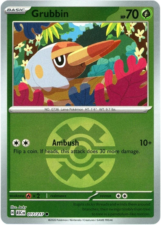 Image for Grubbin (Quick Ball) - Pokemon