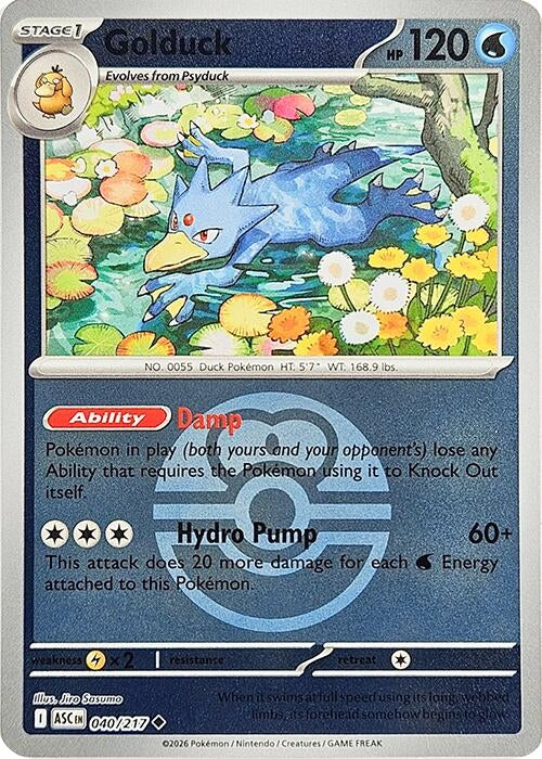Image for Golduck (Love Ball) - Pokemon