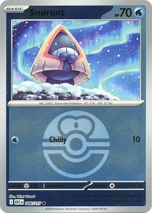 Image for Snorunt - 046/217 (Love Ball) - Pokemon
