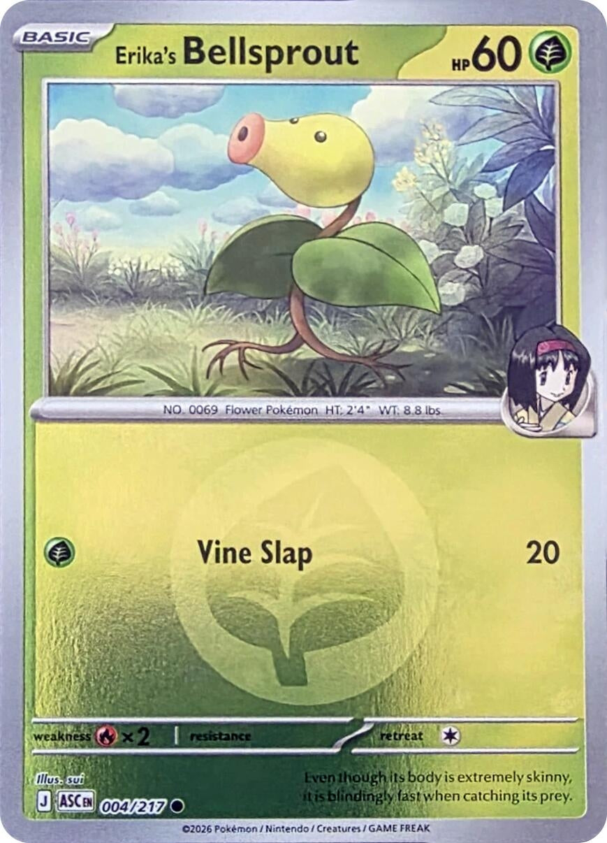 Image for Erika's Bellsprout (Energy Symbol Pattern) - Pokemon