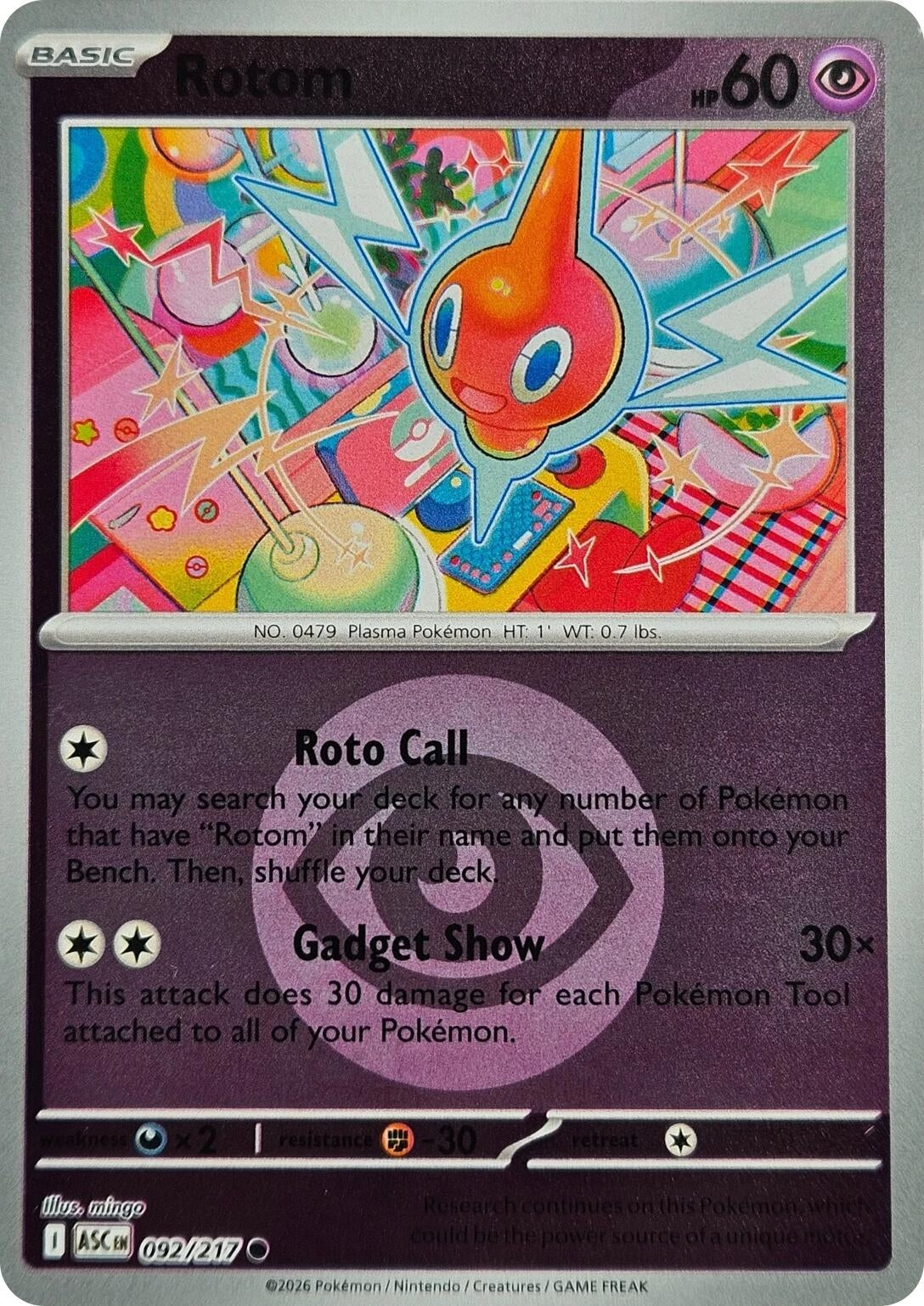 Image for Rotom (Energy Symbol Pattern) - Pokemon