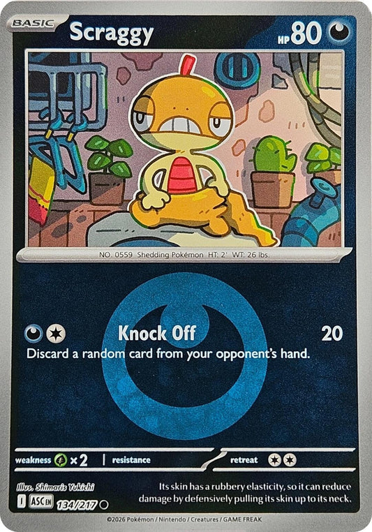 Image for Scraggy (Energy Symbol Pattern) - Pokemon