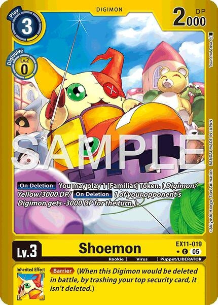 Image for Shoemon (Limited Foil) - Digimon Card Game