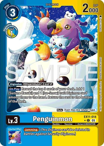 Image for Penguinmon (Limited Foil) - Digimon Card Game