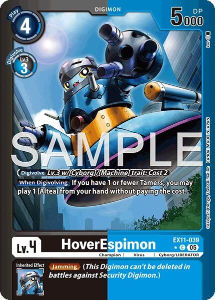 Image for HoverEspimon (Limited Foil) - Digimon Card Game