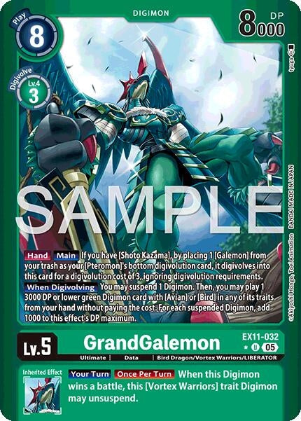 Image for GrandGalemon (Limited Foil) - Digimon Card Game