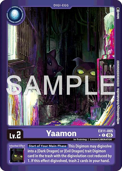 Image for Yaamon (Limited Foil) - Digimon Card Game