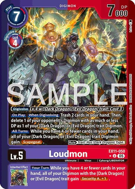 Image for Loudmon (Limited Foil) - Digimon Card Game