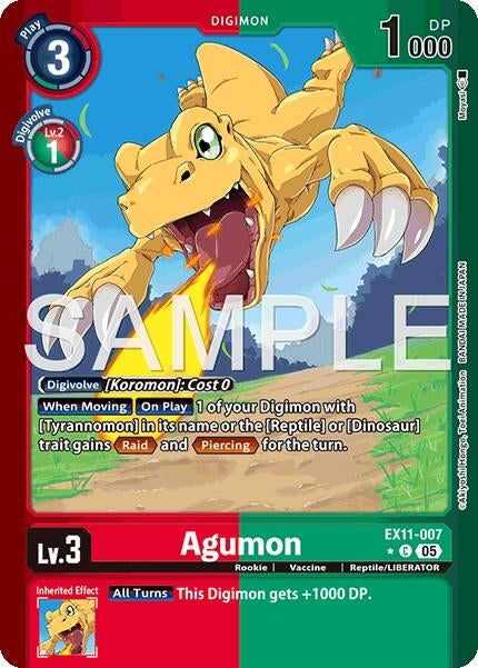 Image for Agumon (Limited Foil) - Digimon Card Game