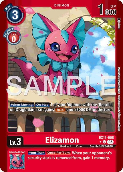 Image for Elizamon (Limited Foil) - Digimon Card Game