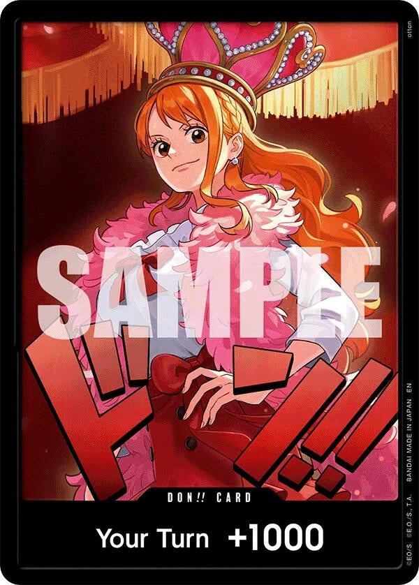 Image for DON!! Card (Nami) - One Piece Card Game