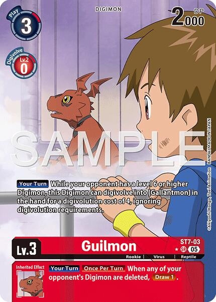 Image for Guilmon - ST7-03 (Alternate Art) - Digimon Card Game