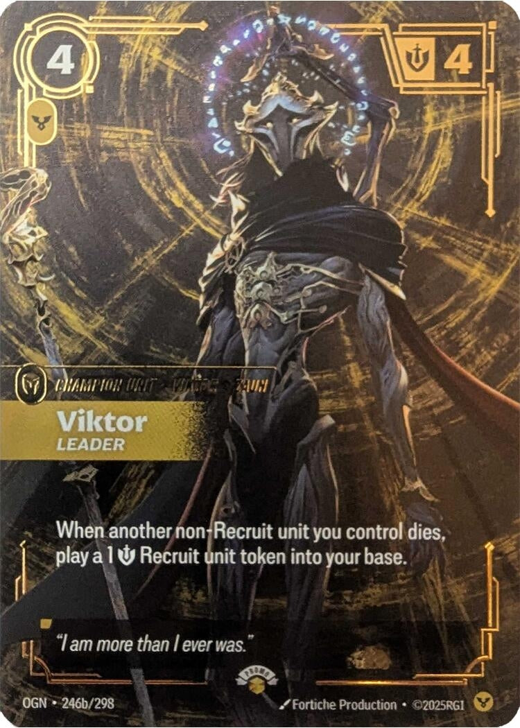 Image for Viktor, Leader - Riftbound: League of Legends Trading Card Game