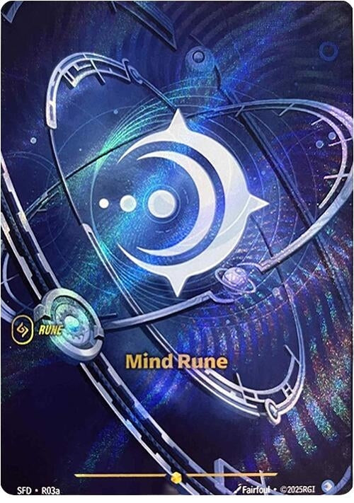 Image for Mind Rune (R03a) - Riftbound: League of Legends Trading Card Game