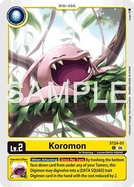 Image for Koromon - Digimon Card Game
