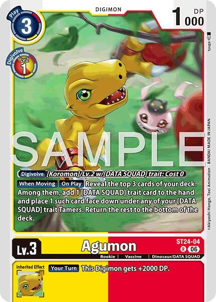 Image for Agumon - Digimon Card Game