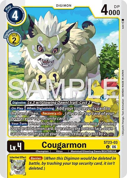 Image for Cougarmon - Digimon Card Game