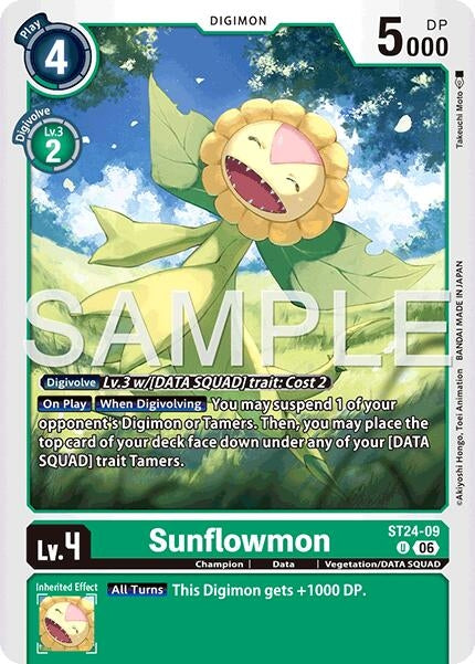 Image for Sunflowmon - Digimon Card Game
