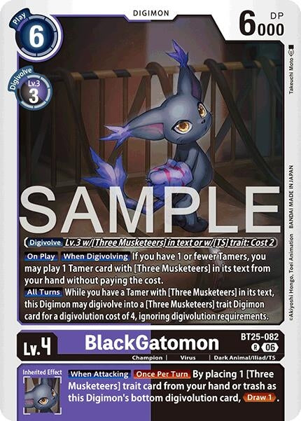 Image for BlackGatomon - Digimon Card Game