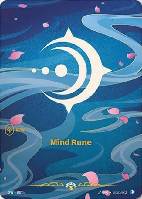 Image for Mind Rune (R03b) - Riftbound: League of Legends Trading Card Game